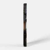 日中の茶色のコンクリートの建物-4 iPhoneケース (右側面)