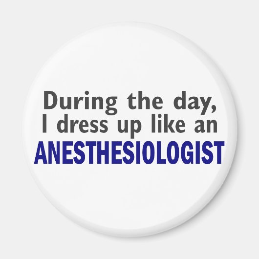 日中の麻酔科医 マグネット (正面)