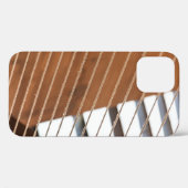 日中は茶色の窓ブラインド Case-Mate iPhoneケース (裏面 (横))