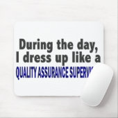 日中品質保証のスーパーバイザー マウスパッド (マウス)