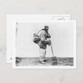 日中国の間労働者、c.1870 （b/w写真） ポストカード (正面/裏面)