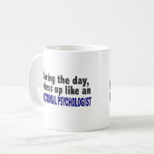 日中教育心理学者 コーヒーマグカップ (正面左)