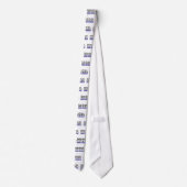 日中私は学校のカウンセラーのように服を着ます ネクタイ (裏面)