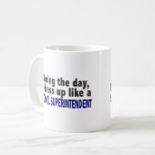 日中私は教育長に服を着せます コーヒーマグカップ (正面左)