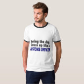 日中税関吏 Tシャツ (正面フル)