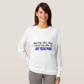 日中美術教師 Tシャツ (正面フル)