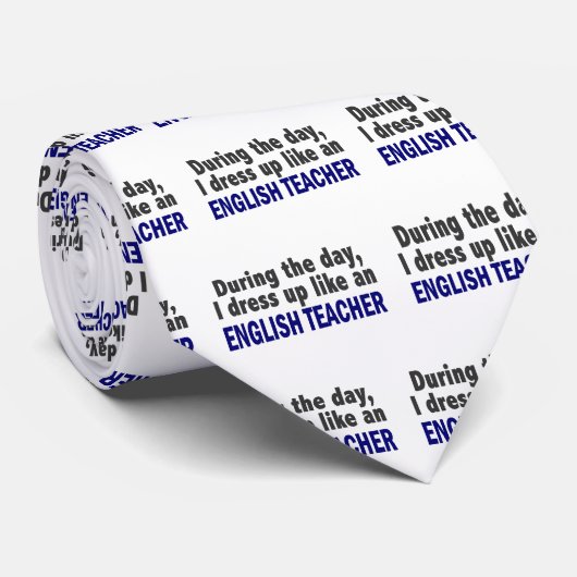 日中英語の先生 ネクタイ (ロール)