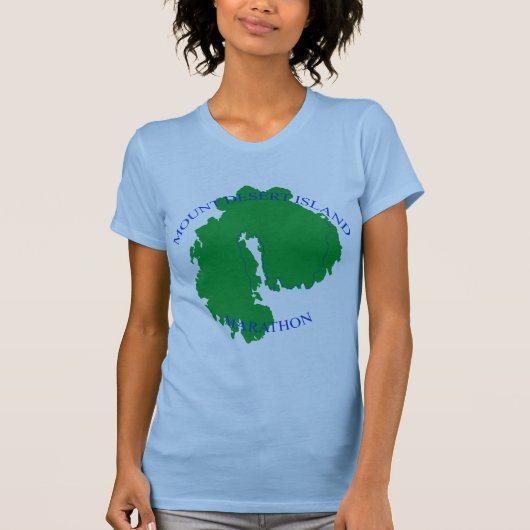 日付がないMDIのマラソン- Tシャツ (正面)