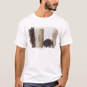 日付が付いているワインのコルク Tシャツ