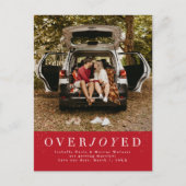 日付が赤い写真用はがきを保存する休日 シーズンポストカード (正面)