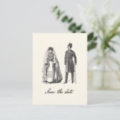 日付のはがきを結婚保存する 案内ポストカード (スタンド正面)