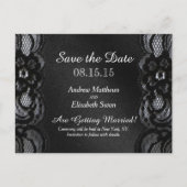 日付のはがきを結婚保存する 案内ポストカード (正面)