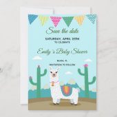 日付のアルパカのラマを救って下さい セーブザデート (正面)