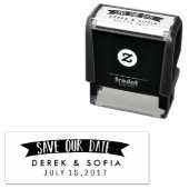 日付のインク入力スタンプを保存 セルフインキングスタンプ (インサイチュ)