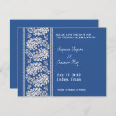 日付のインディアンかユダヤ人の発表を救って下さい セーブザデート (正面/裏面)