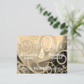 日付のエレガントなカーラユリを救って下さい 案内ポストカード (スタンド正面)