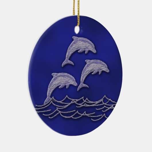 日付のオーナメントの招待状を救って下さい セラミックオーナメント (右)