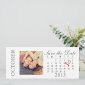 日付のカレンダーを救って下さい: 2013年10月 セーブザデート (スタンド正面)