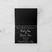 日付のカーラユリを-タンおよび緑救って下さい 案内状 (内部)