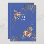 日付のカー結婚ドを保存 セーブザデート (正面/裏面)