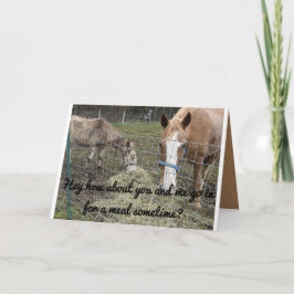 日付のグリーティングカード。 カード