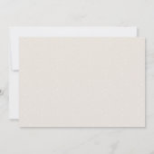 日付のスクリプトの横シンプルのフォトカードを保存する セーブザデート (裏面)