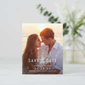 日付のスシンプルテートメント予算の結婚保存 (スタンド正面)