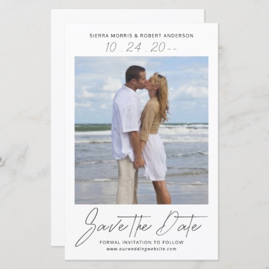 日付のスムーズペンのストロークスクリプトを保存カジュアルする (正面/裏面)