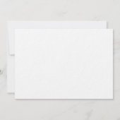 日付のピンクの結婚花をプレーンにエレガント保存 セーブザデート (裏面)