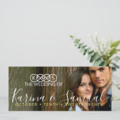 日付のフォトカードを保存する セーブザデート (スタンド正面)