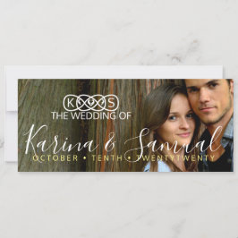 日付のフォトカードを保存する セーブザデート