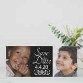 日付のフォトカードを保存する セーブザデート (スタンド正面)