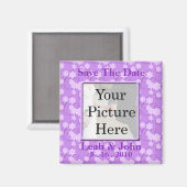 日付のフォトマグネットを保存 マグネット (正面/裏面)