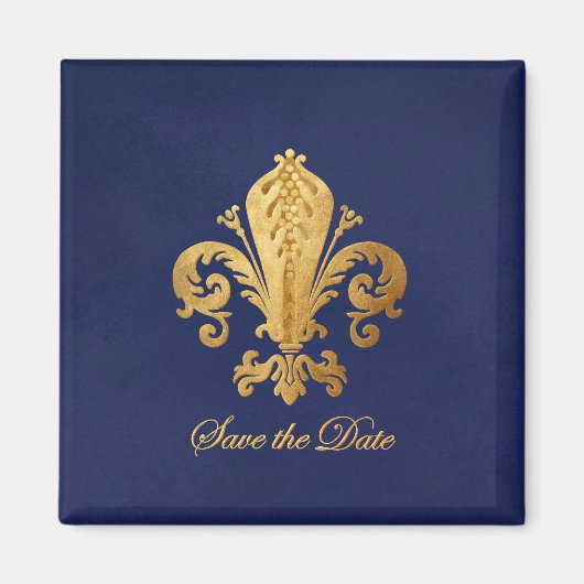 日付のフルーア一覧の保存 マグネット (正面)