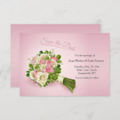 日付のブーケを保存 セーブザデート (正面/裏面)