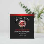 日付のベガスのカジノの破片|の赤い銀製の黒を救って下さい セーブザデート (スタンド正面)