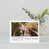 日付のポストカードの保存 箔シーズンポストカード (立ち正面)