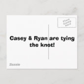 日付のポストカードを保存する 案内ポストカード (裏面)