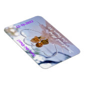 日付のマグネット結婚を保存する マグネット (右側)