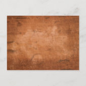 日付のメイソン·ジャー·ストリング·ライトの写真を保存素朴する 案内ポストカード (裏面)