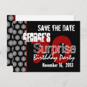 日付のモダン保存Sublast 70thパーティーW1943 案内ポストカード (正面/裏面)