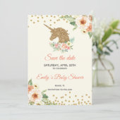 日付のユニコーンのグリッターのモモの金ゴールドを救って下さい セーブザデート (スタンド正面)