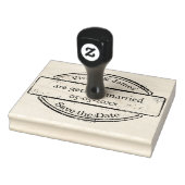 日付のラバースタンプを大きく保存 |名前と日付 ラバースタンプ (スタンプ)