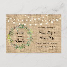 日付のラブウェディングパーティーのフローラカードを保存 セーブザデート