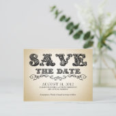 日付のレトロヴィンテージポストカードを保存 案内ポストカード (スタンド正面)