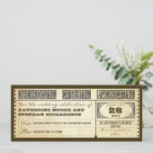 日付のヴィンテージのチケットを救って下さい セーブザデート (スタンド正面)