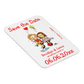 日付の保存おもしろい マグネット (右側)