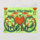 日付の保存カスタマイズ-  案内ポストカード (正面)