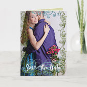 日付の保存カスタマイズ-  案内状 (正面)