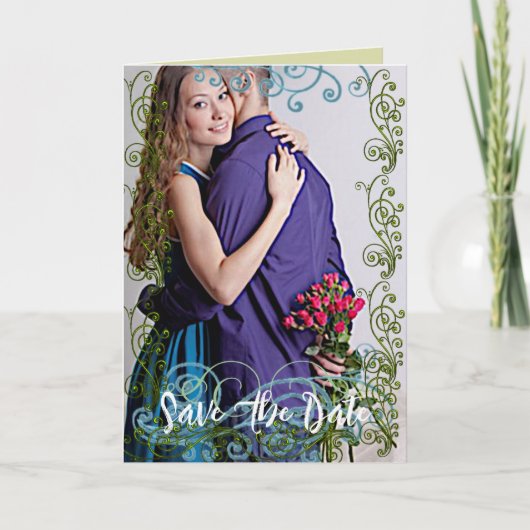 日付の保存カスタマイズ-  案内状 (正面)